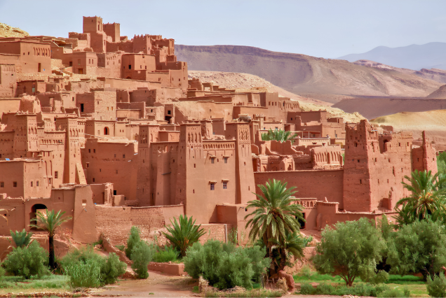 Taroudant and Tiout Oasis: Behind the Giant Red Mud Walls