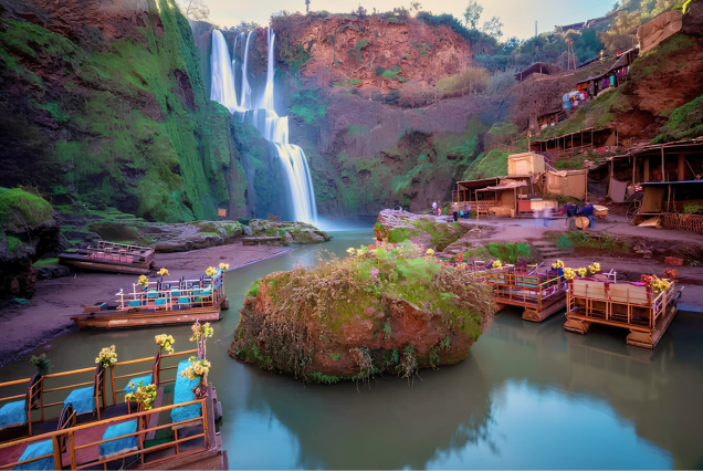 Ouzoud Waterfalls: Stand Under the Great Roaring Falls